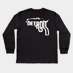 Detroit Gun Kids Long Sleeve T-Shirt